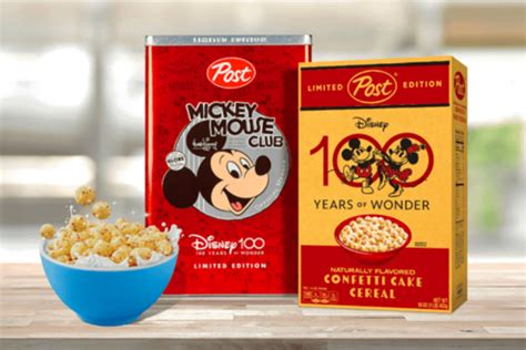 2023-post consumer brands-disney 100th anniversary cereal-collectors ...