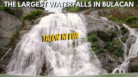 TALON NI EVA | EVA FALLS | THE LARGEST WATERFALLS IN DRT | SITIO TUBIGAN - YouTube