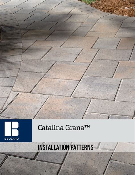 Belgard Western Catalina Grana Paver Layouts | Belgard