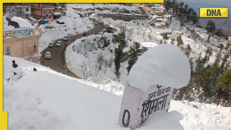 IMD weather forecast: Himachal Pradesh predicts snowfall in these districts