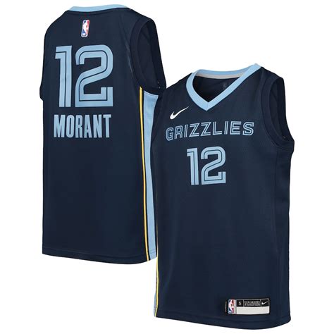 Ja Morant Memphis Grizzlies Nike Youth Team Swingman Jersey - Blue