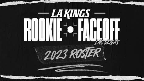 LA Kings Announce 2023 Rookie Faceoff Roster | Los Angeles Kings