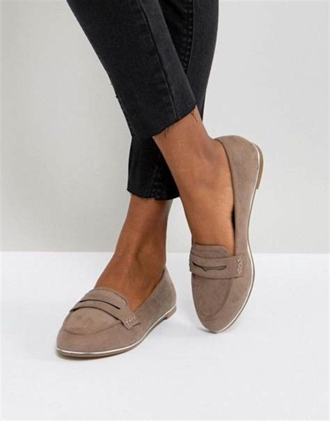 The Solution To All Weekend Style With Flat Shoes 36 | Casual work ...