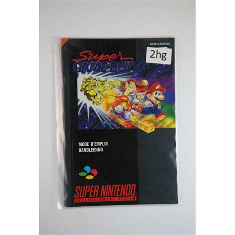 Super Game Boy (Manual, SNES)