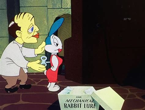 Peter Lorre and Bugs Bunny. “Hair-Raising Hare” (dir. Chuck Jones) 1946