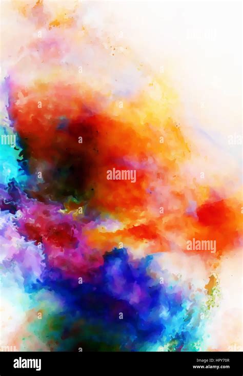 Color abstract background and watercolor painting effect Stock Photo ...