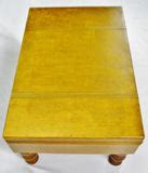 Vintage Faux Leather Suitcase Trunk Coffee Table – Birchard Hayes & Company, Inc