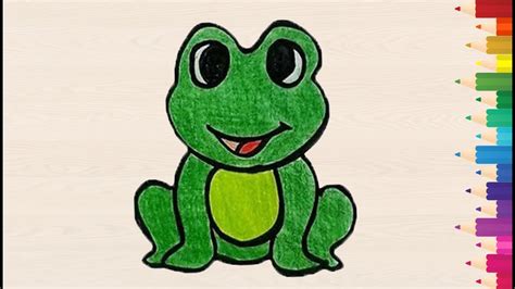 Frog Drawing Easy