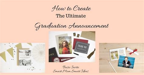 4 Tips for Creating the Ultimate Graduation Announcement