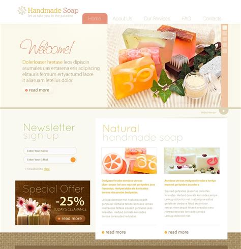 Art And Craft Website Templates