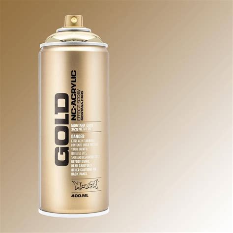 MONTANA 11 oz. GOLD Spray Paint, Goldchrome 034704 - The Home Depot