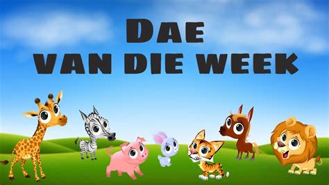 Dae van die Week - YouTube