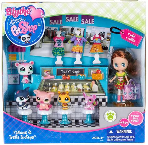 Littlest Pet Shop Blythe Treat Shop Fashions Playset: Amazon.co.uk: Toys & Games