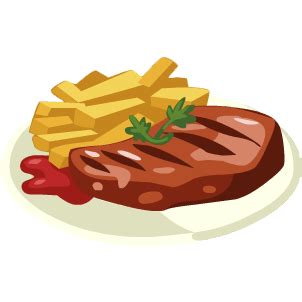 Cooked steak clipart free clipart images – Clipartix