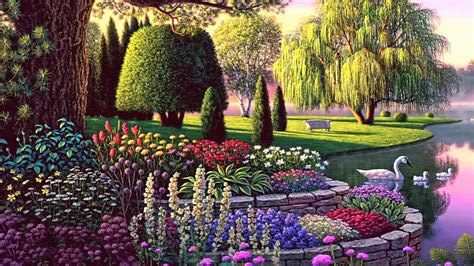 Magical Garden Wallpaper