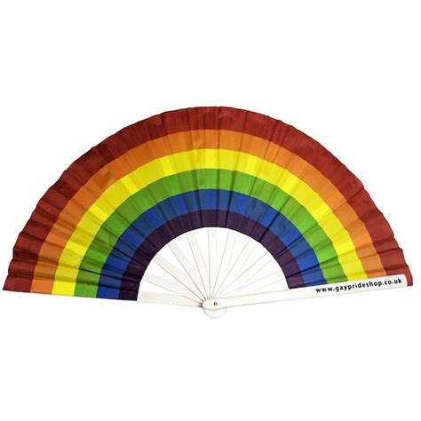 Giant Cracking Fan Gay Pride Rainbow - Etsy