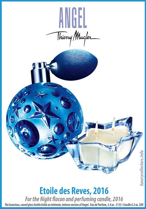 Thierry Mugler Angel Perfume Collector's Limited Edition Bottle 2016 Etoile des Reves For the ...