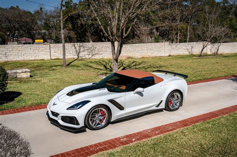 Place Bid - DT: 1k-Mile 2019 Chevrolet Corvette ZR1 Convertible 3ZR ...