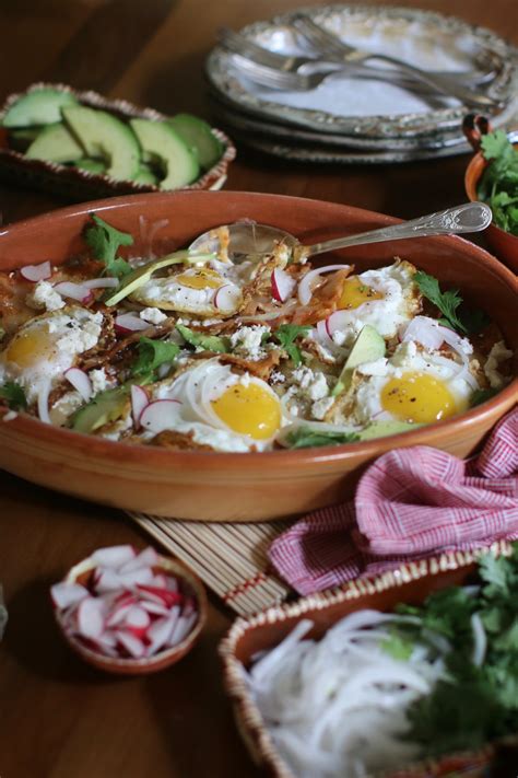 Chilaquiles with Fried Eggs — Y Delicacies