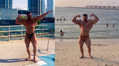 Iranian handsome bodybuilder Meysam Mozhdeh - Summer vibes - YouTube