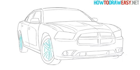 How to Draw a Dodge Charger - How to Draw Easy | Dodge charger, Dodge, Dodge charger hellcat