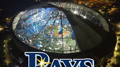 Tropicana Field Roof Ripped Apart By Hurricane Milton