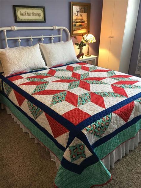 Quilt Today: Carpenter Star Quilt - Free Pattern