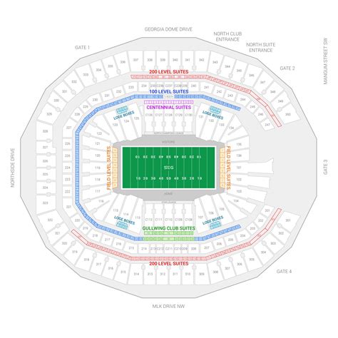 Chick-fil-A Peach Bowl Suite Rentals | Mercedes-Benz Stadium