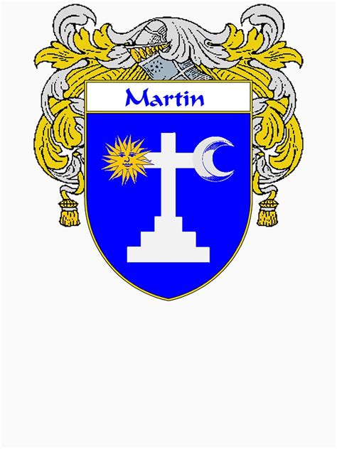 "Martin Coat of Arms/Family Crest" T-shirt by IrishArms | Redbubble