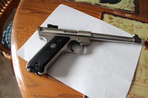 ruger mk2 target stainless 22lr caliber | GUNPOST