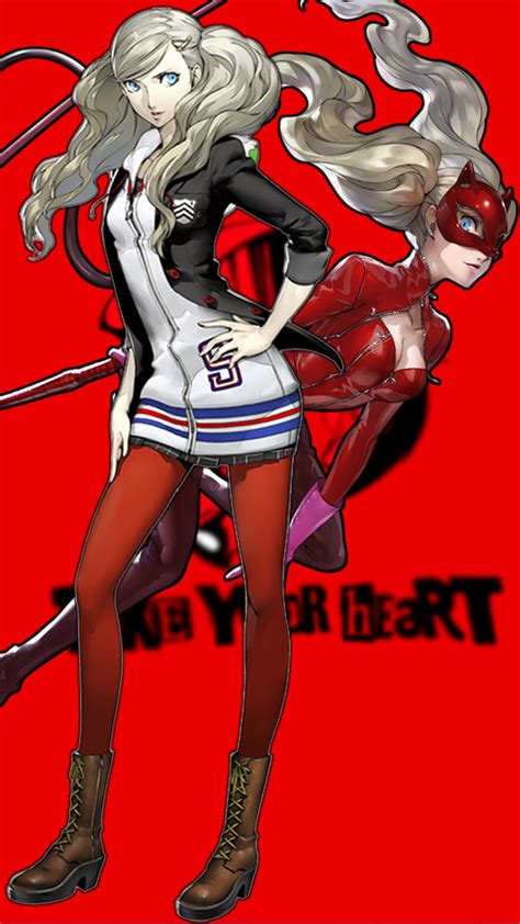 Persona 5 Ann Takamaki - Phone Background by Ganedikt on DeviantArt