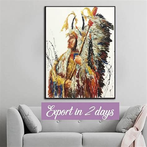 Original Native American Art Paintings - Etsy