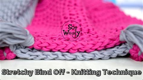 How to do a Stretchy Bind Off - A Knitting Technique (great for Garter ...