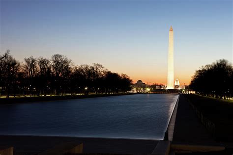 Washington Monument At Sunrise by Markhatfield