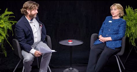 Hillary Clinton on Between Two Ferns With Zach Galifianakis | POPSUGAR News