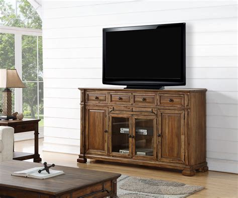 Barclay Rustic Brown 75" TV Stand | RC Willey | Legends furniture ...