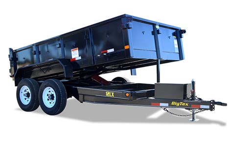 Big Tex 12LX Standard Duty Tandem Axle Extra Wide Dump Trailer | Lewis ...