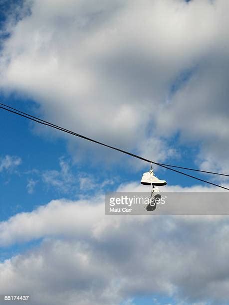 253 Shoes On Power Lines Stock Photos, High-Res Pictures, and Images - Getty Images