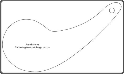 French Curve Printable - Printable Templates