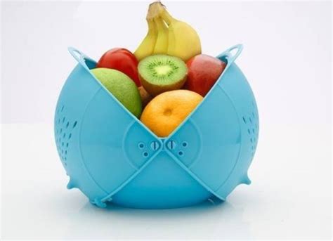 Sky Blue Plastic Fruit Basket, For Home, Size: 12 Inch (dia) at Rs 70/piece in Rajkot