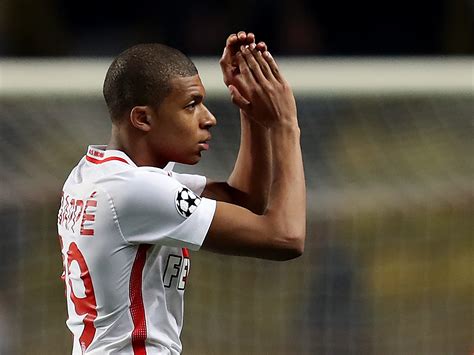 Manchester United watch Kylian Mbappe against City as Monaco striker ...