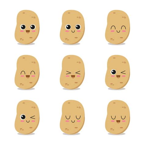 Colecção De Caracteres Da Batata PNG , Clipart De Batata, Batata ...