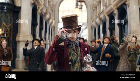 Wonka 2023 Timothee Chalamet Stock Photo - Alamy