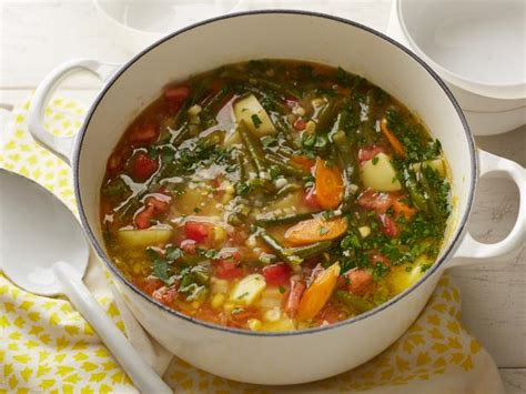 Garden Vegetable Soup Recipe | Alton Brown | Food Network