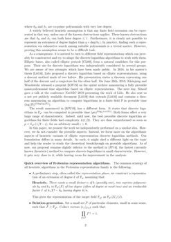 Algorithmic aspects of elliptic bases in finite field discrete ...