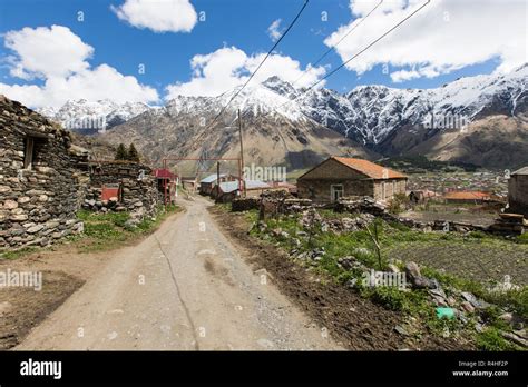 Caucasus mountains, Georgia Stock Photo - Alamy