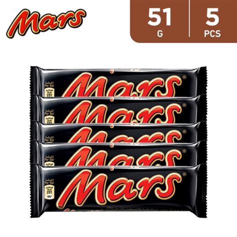 Buy Mars Chocolate Bar 5 x 51 g | توصيل Taw9eel.com