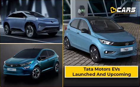 Tata Electric Cars In India - Launched & Upcoming Models