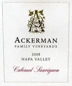 2005 Ackerman Family Vineyards Cabernet Sauvignon, USA, California, Napa Valley - CellarTracker