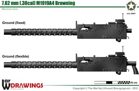 7.62 mm M1919A4 Browning machine-gun